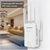 PLXTEND™ 1200Mbps FAST WiFi Range Extender Repeater Wireless Amplifier Signal Booster WiFi Extender PLXTEND™ 