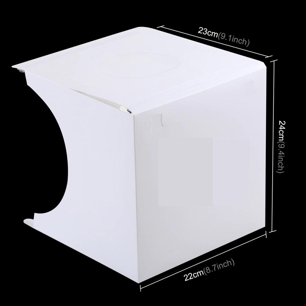 PLZ™ Mini LED Photo Lightbox: 5 Background Folding Photography Studio Box photo lightbox PLZ™ 
