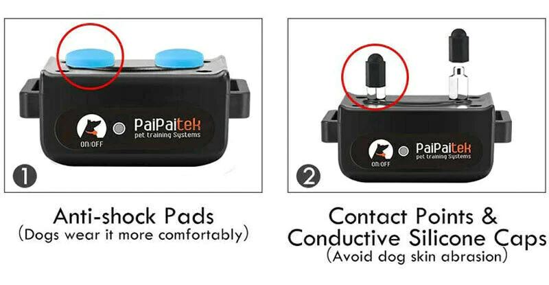 PPTekPro™ Remote Dog Shock Training Collar: 3280ft, Rechargeable, Waterproof LCD dog training collar PPTekPro™ 
