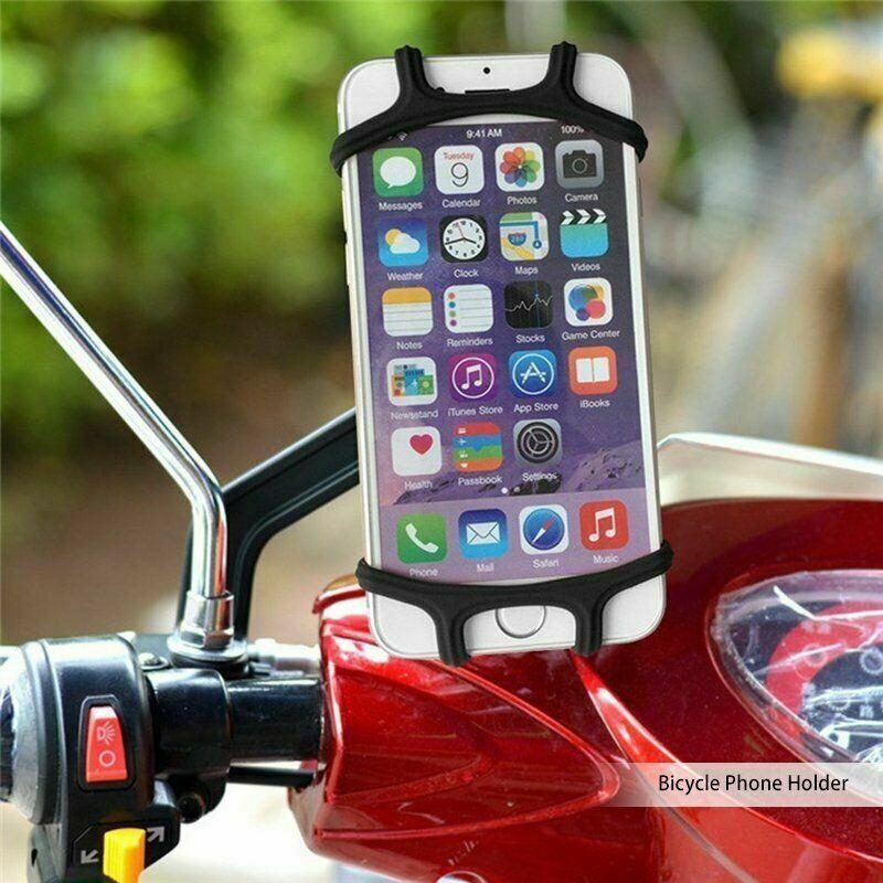 PROWheelX™ 360° Silicone Bike Cell Phone Holder | Motorcyle Cycling Handlebar Mount bike phone holder PROWheelX™ 