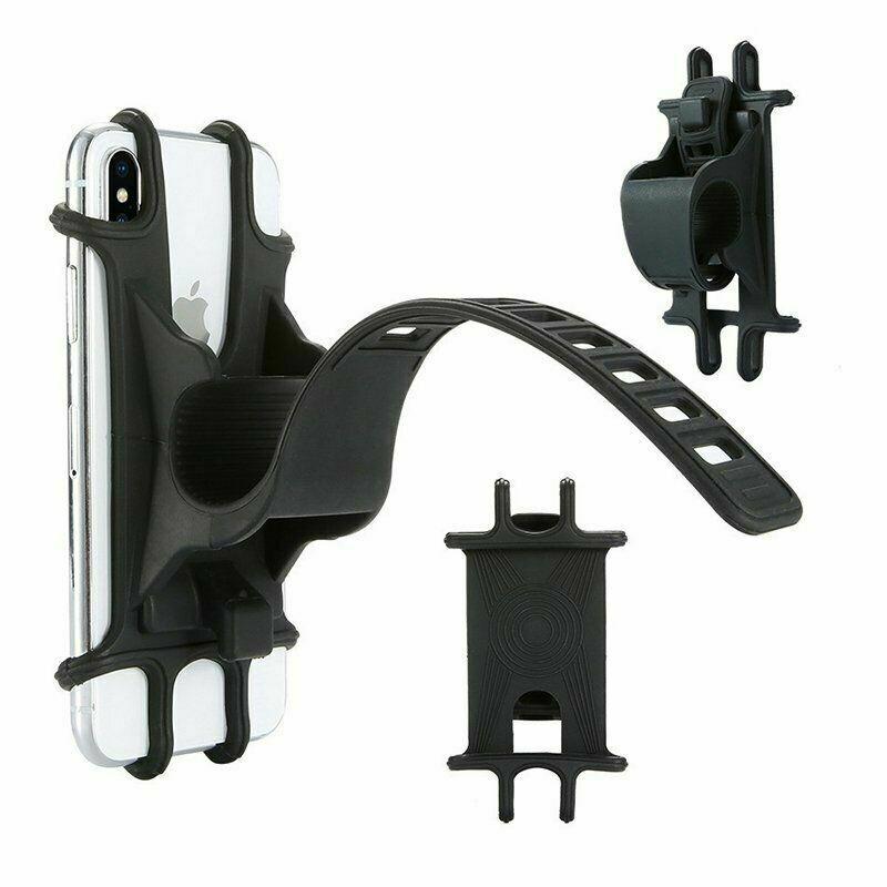 PROWheelX™ 360° Silicone Bike Cell Phone Holder | Motorcyle Cycling Handlebar Mount bike phone holder PROWheelX™ 