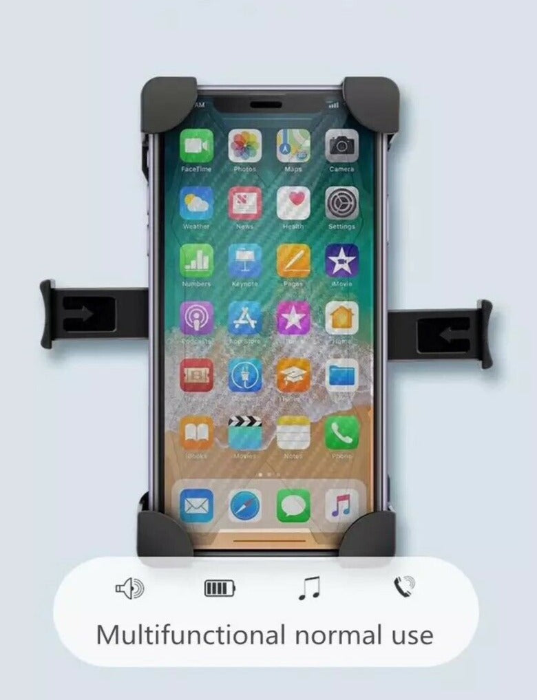 PROWheelX™ Shockproof Silicone Bike Cell Phone Holder | Motorcyle Cycling Handlebar Mount bike phone holder PROWheelX™ 