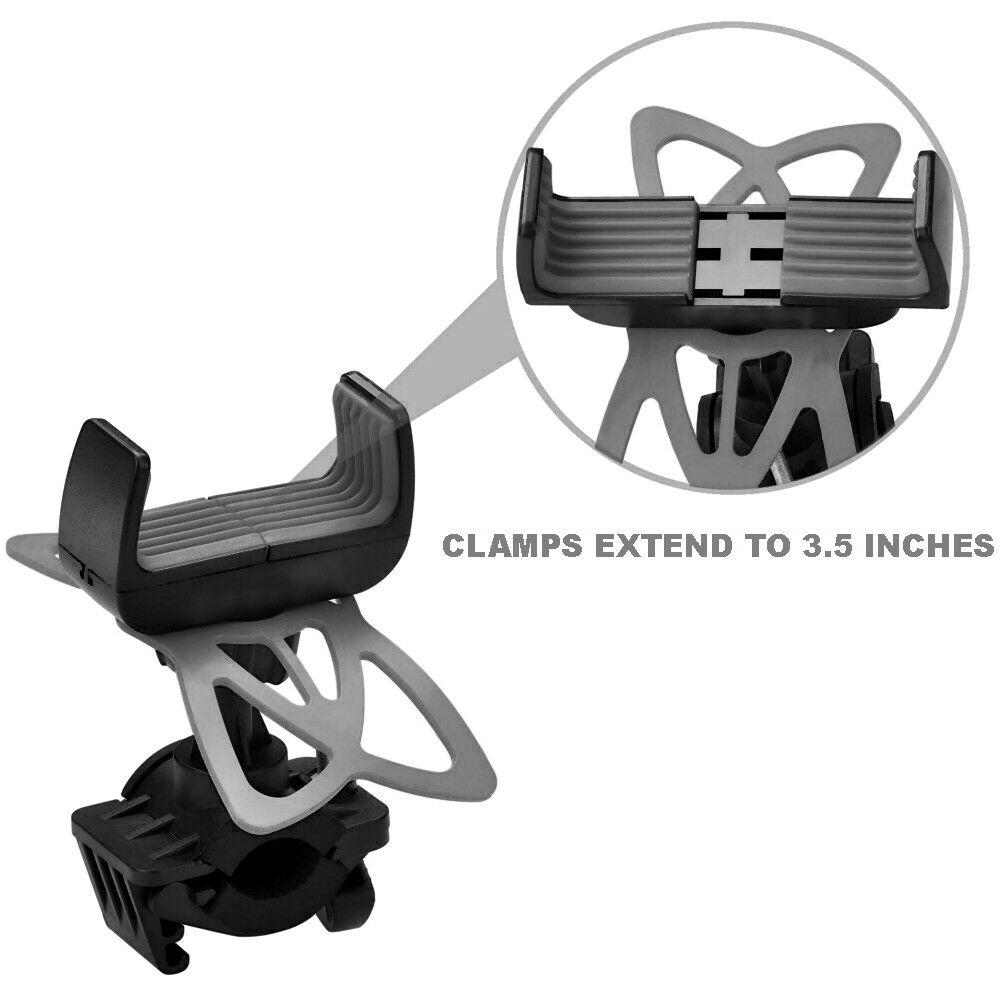 PROWheelX™ Silicone Shockproof Bike Cell Phone Holder | Motorcyle Cycling Handlebar Mount bike phone holder PROWheelX™ 