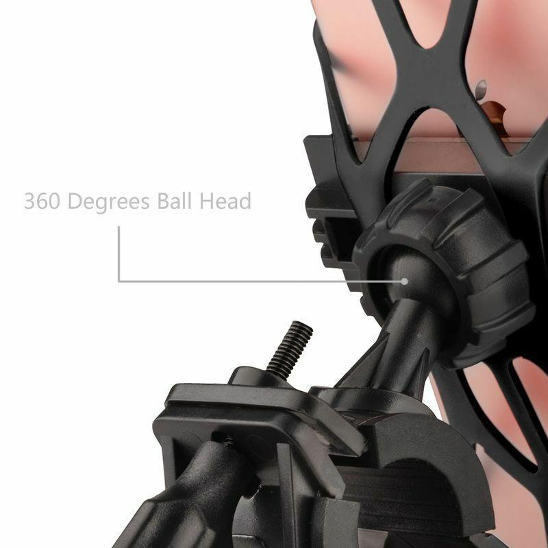 PROWheelX™ Silicone Shockproof Bike Cell Phone Holder | Motorcyle Cycling Handlebar Mount bike phone holder PROWheelX™ 