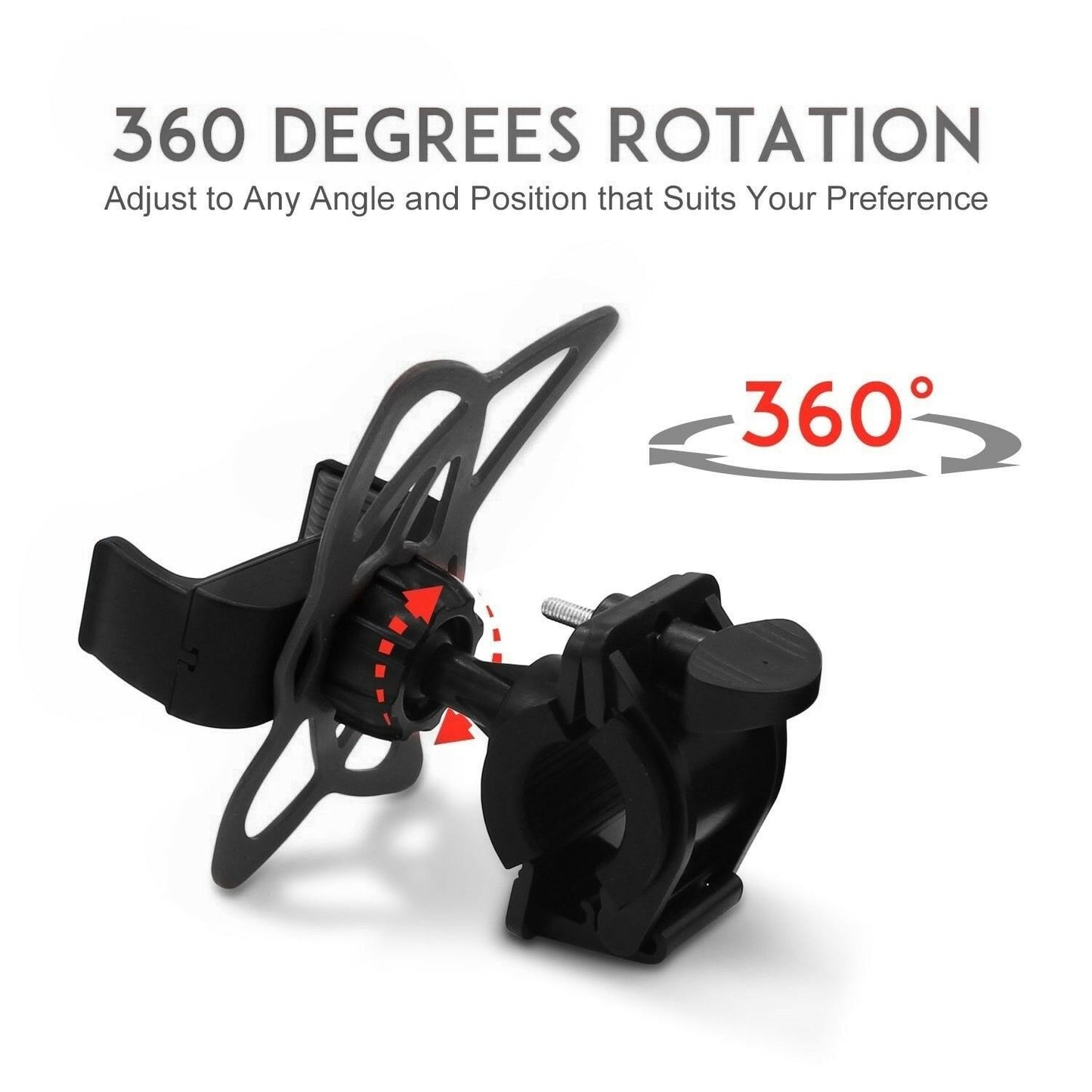 PROWheelX™ Silicone Shockproof Bike Cell Phone Holder | Motorcyle Cycling Handlebar Mount bike phone holder PROWheelX™ 