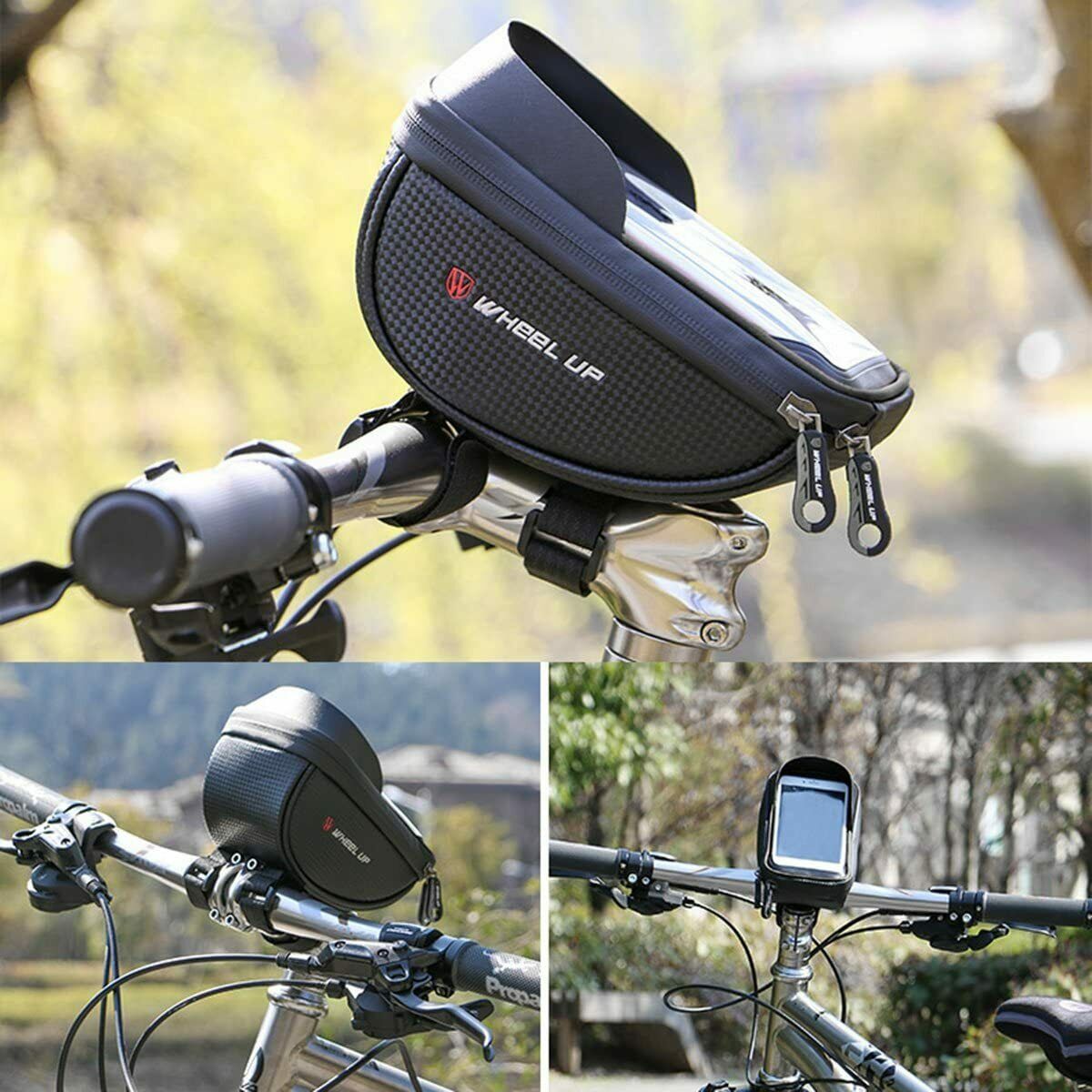 PROWheelX™ Waterproof Bike Cell Phone Case Bag Holder | Motorcyle Cycling Handlebar Mount bike phone holder PROWheelX™ 