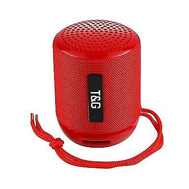 SMAXT&G™ Mini Portable Bluetooth Speaker LOUD Stereo Bass Waterproof USB/UTF/FM + Mic bluetooth speakers SMAXT&G™ Red 