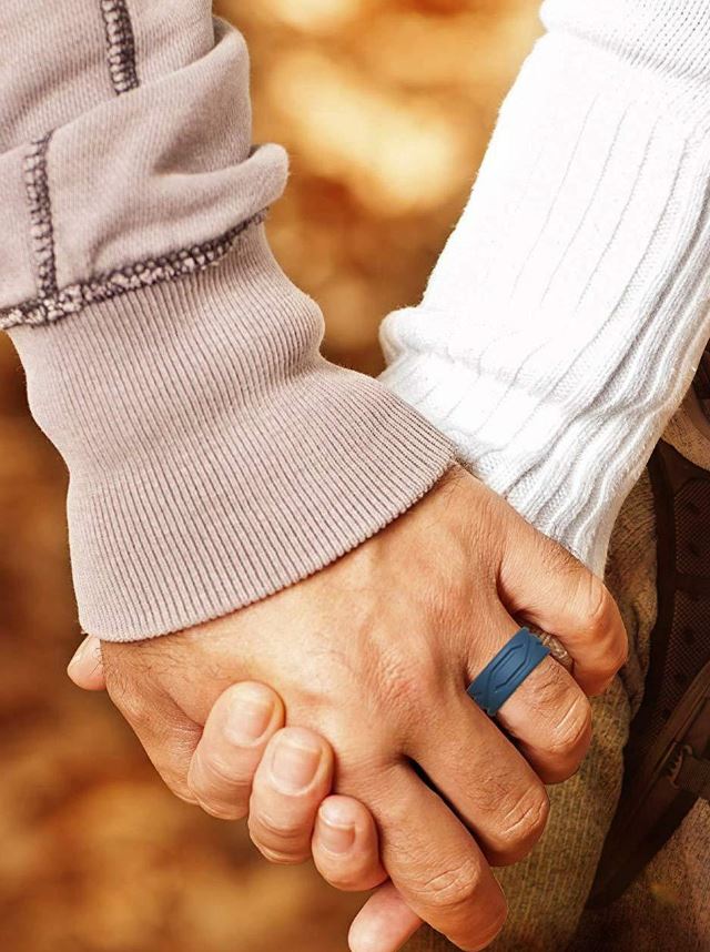 RFit™ Men&#39;s Premium Silicone Wedding Ring/Band (Sizes 7-13) men&#39;s ring RFit™ Fashion 