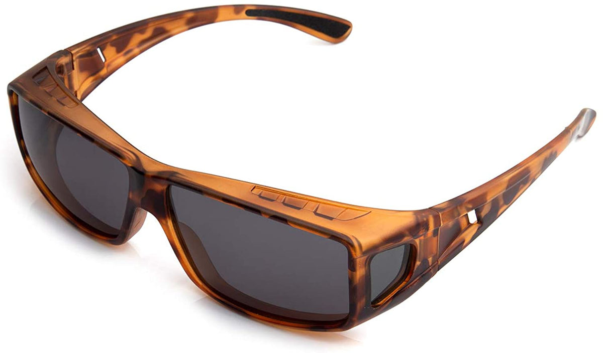 RRELITEX™ Fit Over Polarized Sunglasses | Men&#39;s UV400, TAC Lens, Air Flow Frame Sunglasses RRELITEX™ Brown 