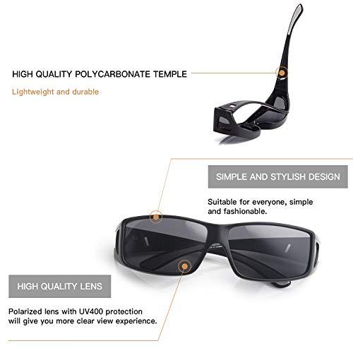 RRELITEX™ Fit Over Polarized Sunglasses | Men's UV400, TAC Lens, Air Flow Frame Sunglasses RRELITEX™ 