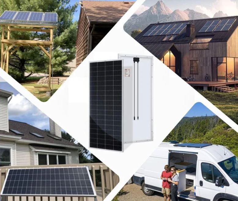 RSolarX™ 200W Solar Panel: Monocrystalline, 24V, Higher Efficiency Off-Grid RSolarX™ 