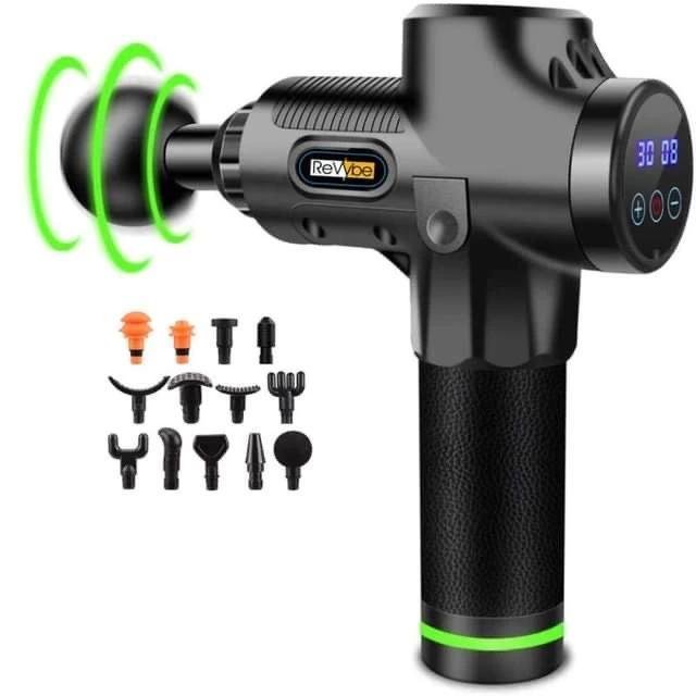 RVBXElite™ PRO 30 Speed Deep Tissue Massage Gun - 13 Heads - Handheld Rechargeable Percussion Massager massage gun RVBXElite™ 