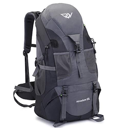 RYXPRO™ 50L Hiking Backpack | Waterproof, Ergonomic | Outdoor Camping Rucksack hiking backpack RYXPRO™ Grey 