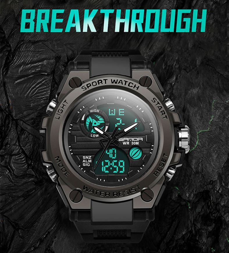 SAN™ Men&#39;s Military Sports Watch Military Watch SAN™ Fashions 