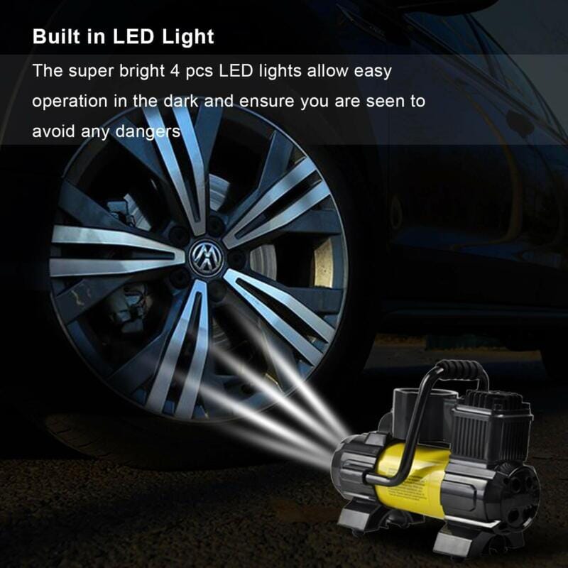 SBRPro™ Powerful Air Compressor: Portable, 150PSI, 120W Digital Tire Inflator tire inflator SBRPro™ 