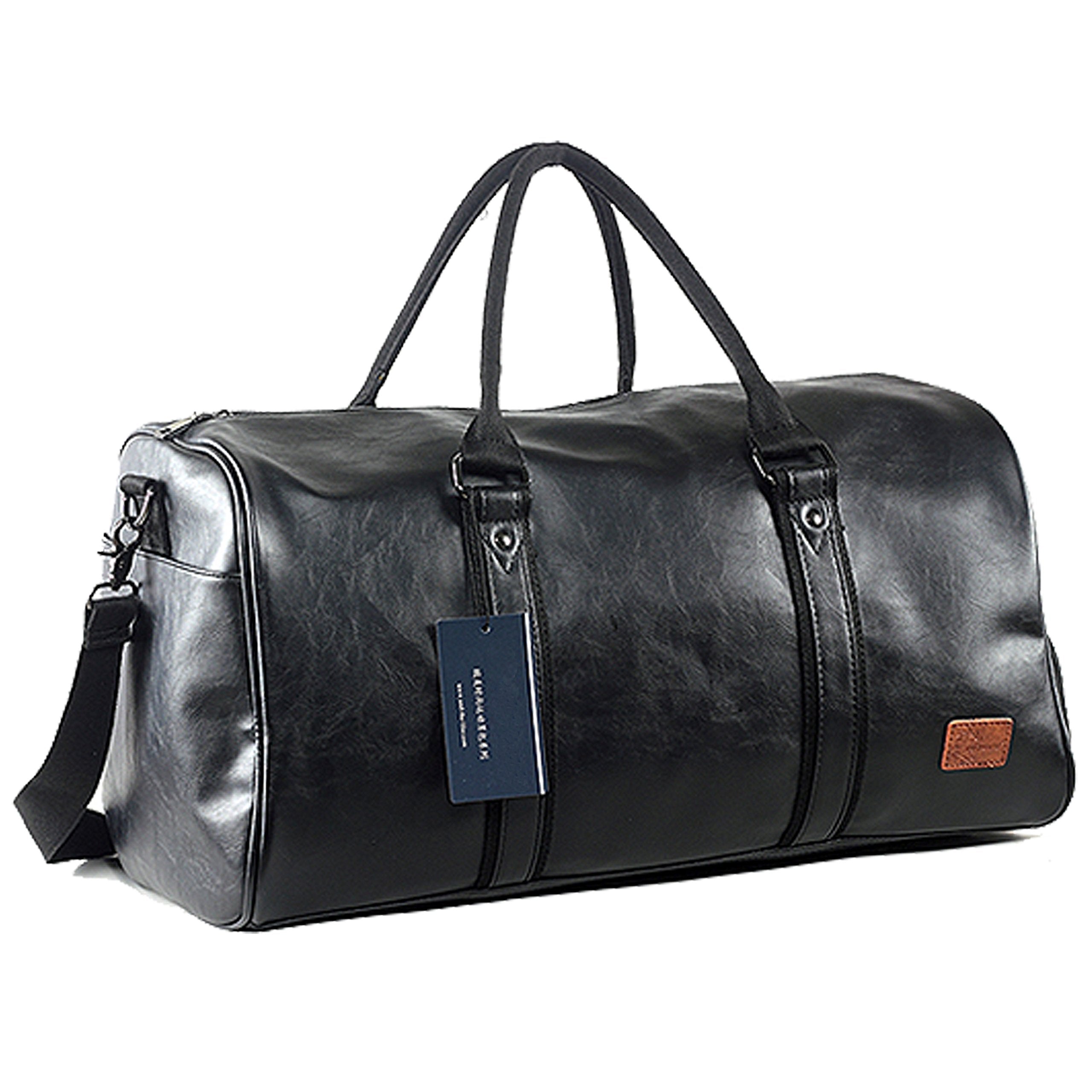 Weekender Bag with Shoe Compartment, Laptop Sleeve