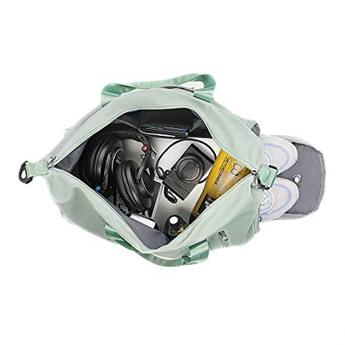 SLOFashion™ Lightweight Duffel Travel Bag w/ Shoe Compartment - Carry On Weekender Duffle Travel Bag SLOFashion™ 