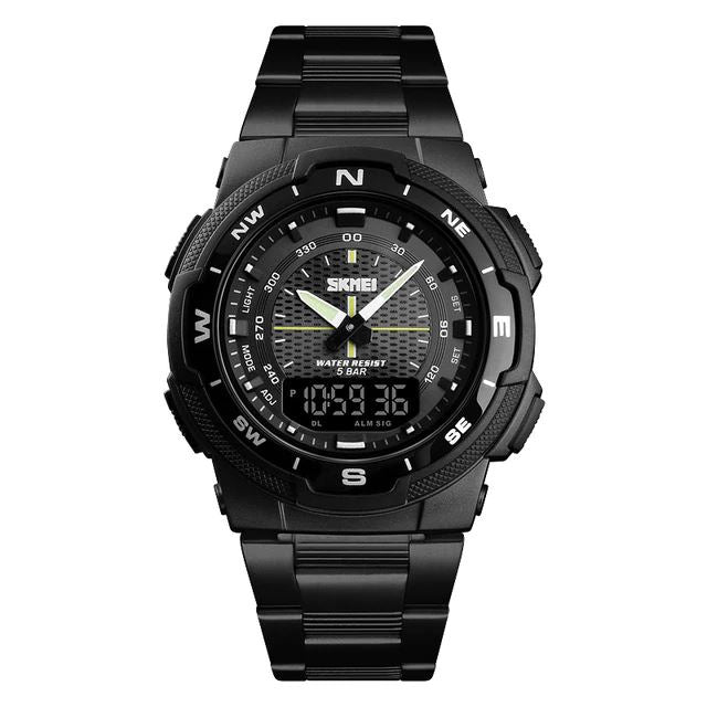 SKMEI 1370 Fashion Sport Watch for Men w/ Stopwatch & Chronograph –  FantaStreet