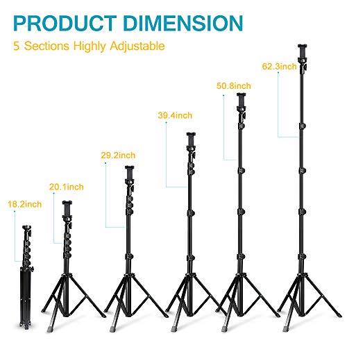 SMAXElite™ Professional 62" Selfie Stick Tripod Phone/GoPro/Camera: Bluetooth Remote, Extendable, Portable, Universal Stand Selfie Stick Tripod SMAXElite™ 