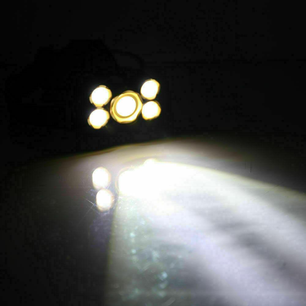 SMAXLuminate™ Ultra-Bright 5 LED Headlamp: Zoom Rechargeable Waterproof Head Light Torch 990000LM led headlamp SMAXLuminate™ 