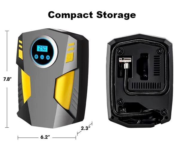 SMAXPlus™ Digital Tire Inflator: 150PSI/12V, Portable Electric Air Compressor/Inflator tire inflator SMAXPlus™ 