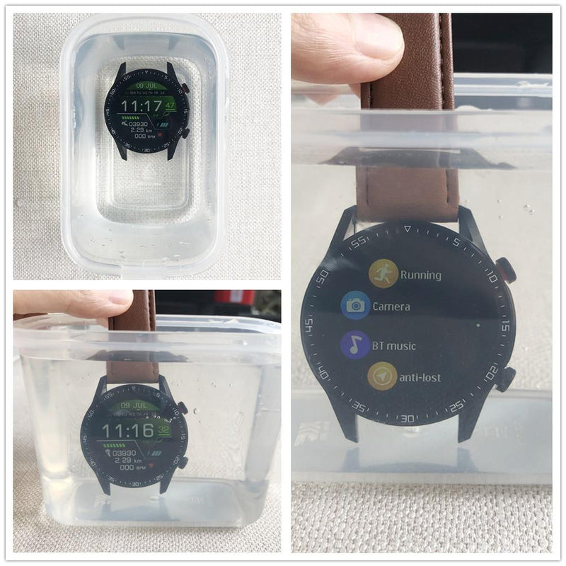 SMAXPLUS EDGE™ Men&#39;s Smartwatch: Blood/Heart Monitor, Fitness Tracker, Bluetooth Calling smartwatch SMAXPlus™ Edge 