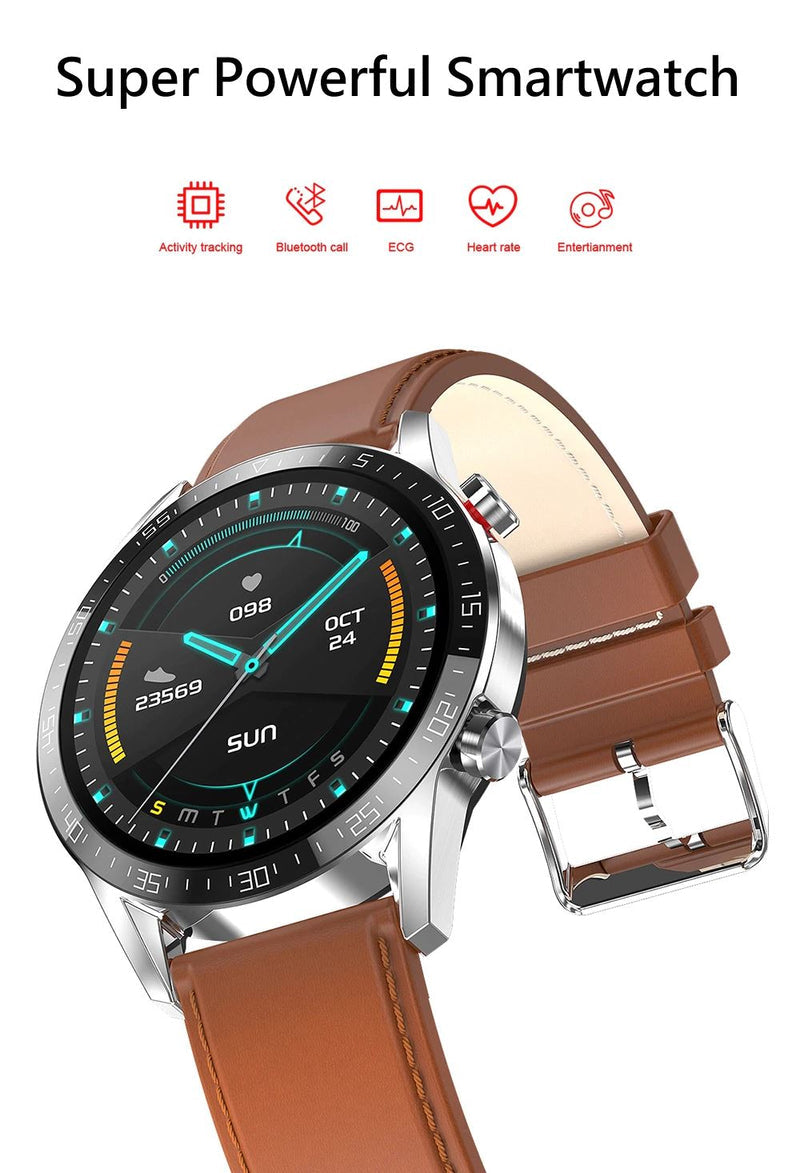 SMAXPLUS EDGE™ Men&#39;s Smartwatch: Blood/Heart Monitor, Fitness Tracker, Bluetooth Calling smartwatch SMAXPlus™ Edge 