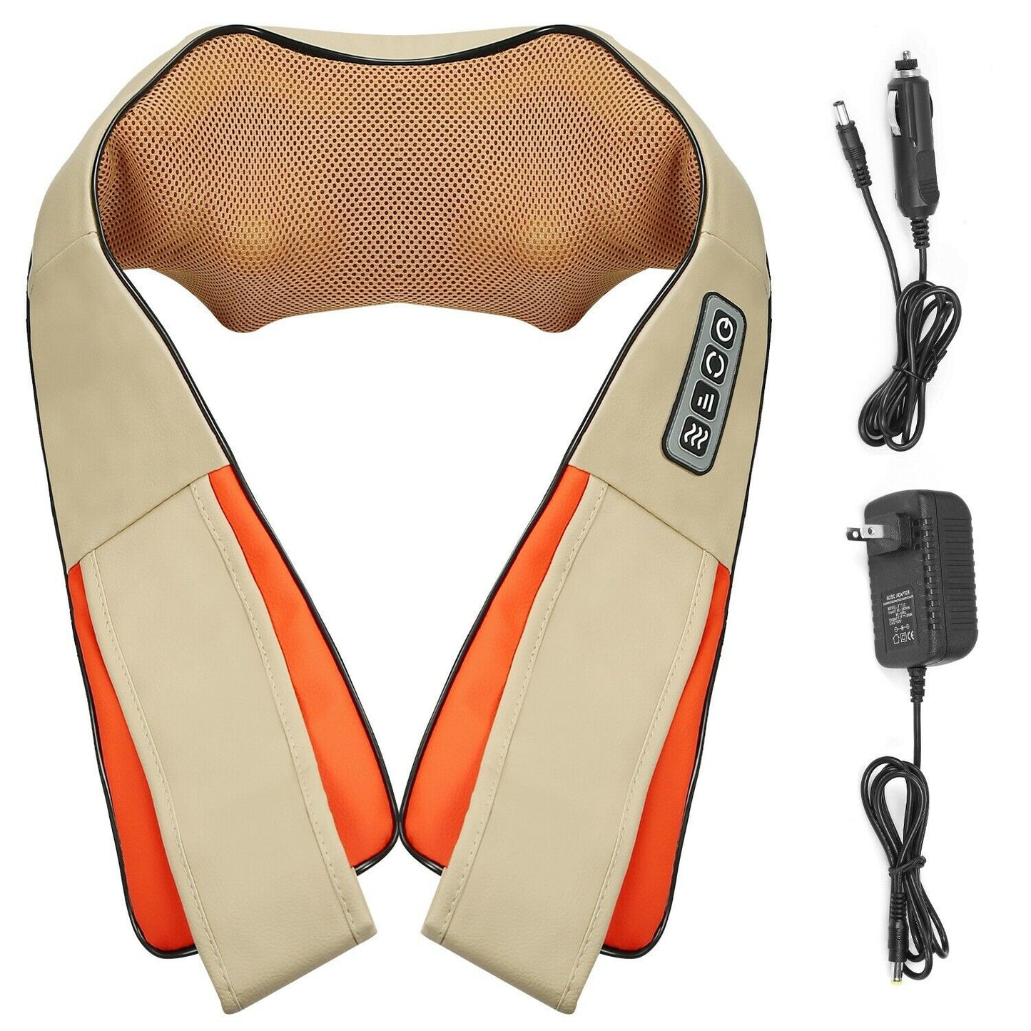 SMAXPLUS™ Hands-Free Neck & Shoulder Shiatsu Back Massager w/ Heat | Deep Kneading neck massager SMAXPLUS™ 