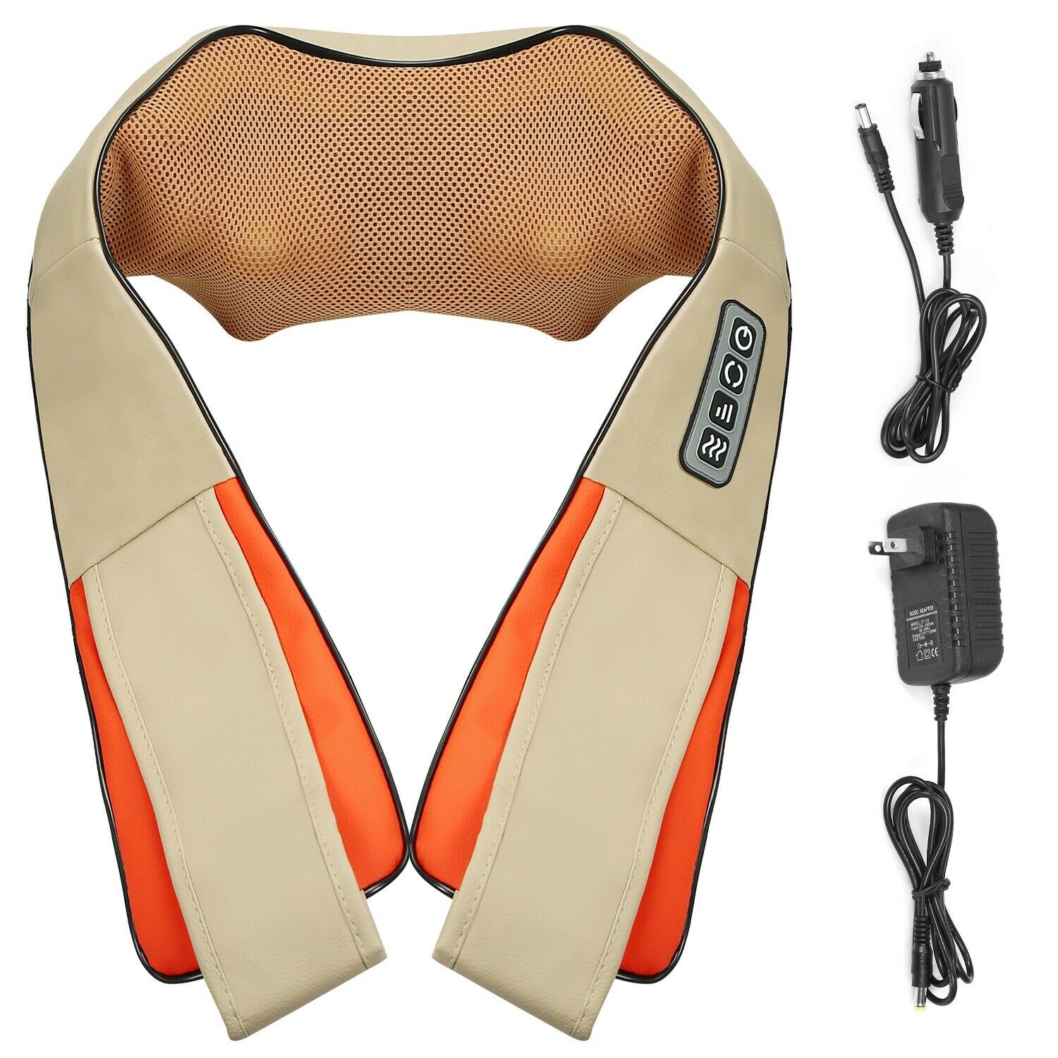 SMAXPLUS™ Hands-Free Neck & Shoulder Shiatsu Back Massager w/ Heat | Deep Kneading neck massager SMAXPLUS™ 