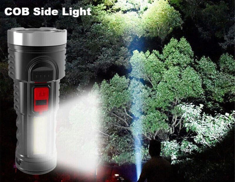 SMAXPro™ 2pk LED Tactical Rechargeable Flashlights: Super Bright, Zoomable, Waterproof tactical flashlight SMAXPro™ 