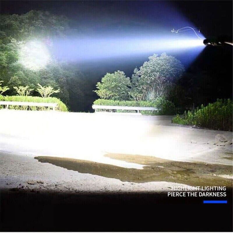 SMAXPro™ 2pk LED Tactical Rechargeable Flashlights: Super Bright, Zoomable, Waterproof tactical flashlight SMAXPro™ 