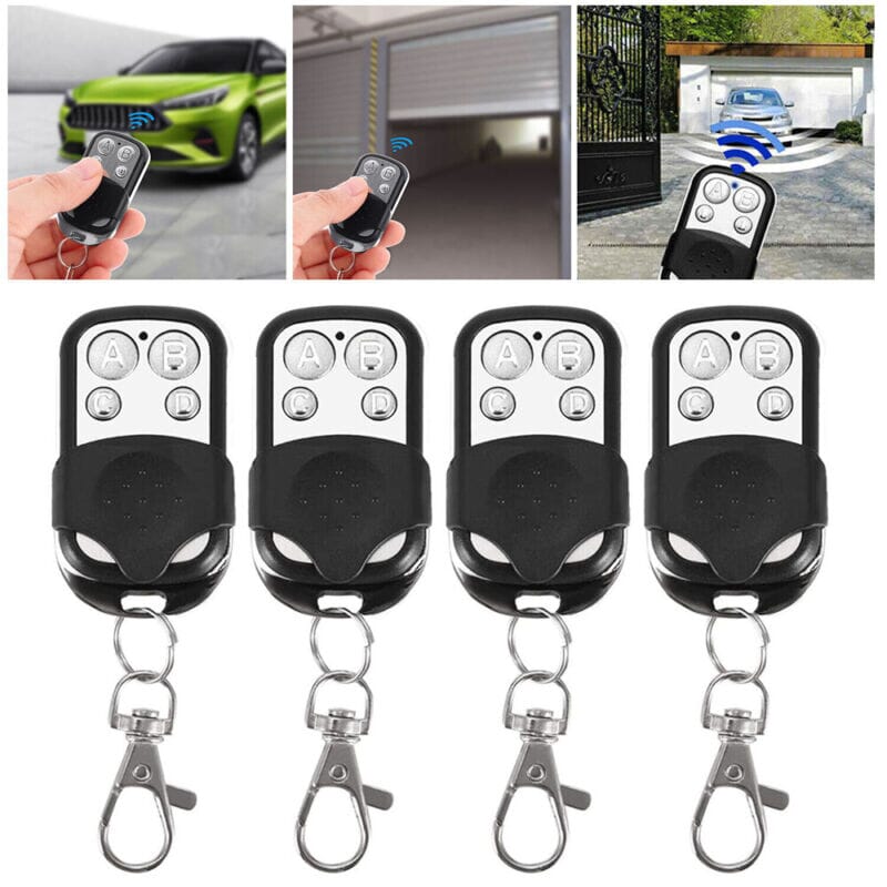 SMAXPro™ 4x Universal Remote Control Cloner: 433MHz Electric Key Fob | Car/Garage Doors remote cloner SMAXPro™ 