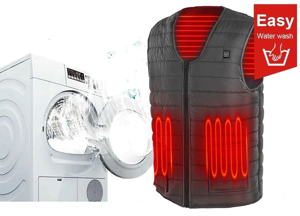 SMAXPro™ 5 Zone Electric Heated Vest:10000mAh Battery Pack, Washable Heating Vest heated vest SMAXPro™ 