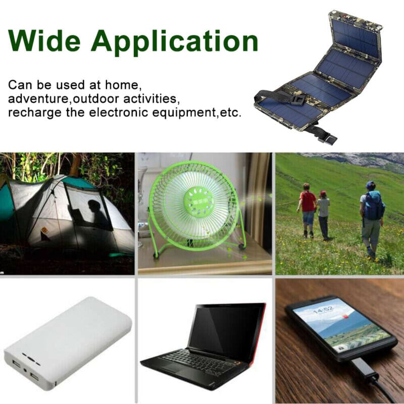 SMAXPro™ 80W Solar Power Bank: Folding Portable Phone Charger for Outdoors power bank SMAXPro™ 