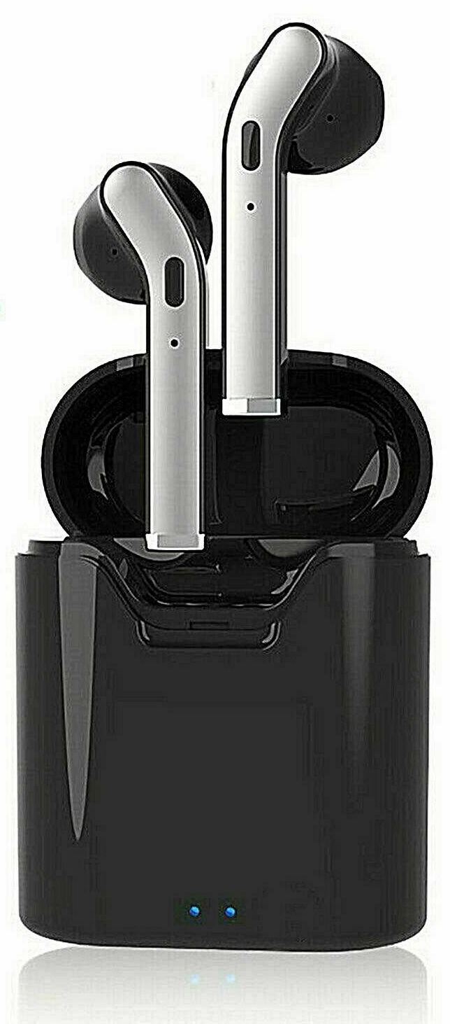 SMAXPRO™ HD Waterproof Bluetooth Earbuds: Charging Case &amp; Mic (iOS/Android Wireless Earphones) bluetooth earbuds SMAXPRO™ Black 