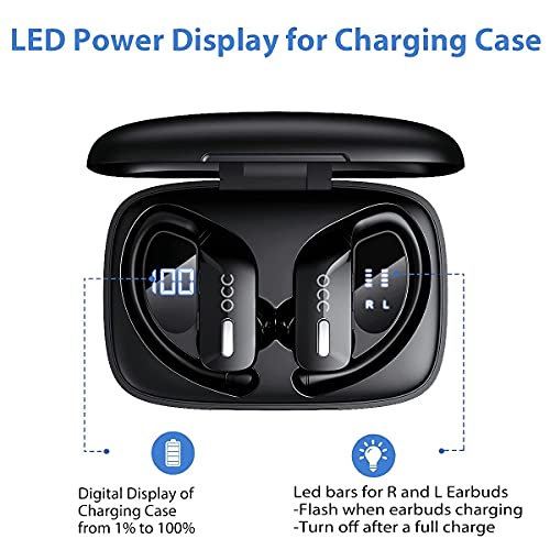 SMAXELITE™ Waterproof HD Bluetooth Earbuds: Charging Case &amp; Mic (iOS/Android Wireless Ear-Hook Sports) bluetooth earbuds SMAXElite™ 