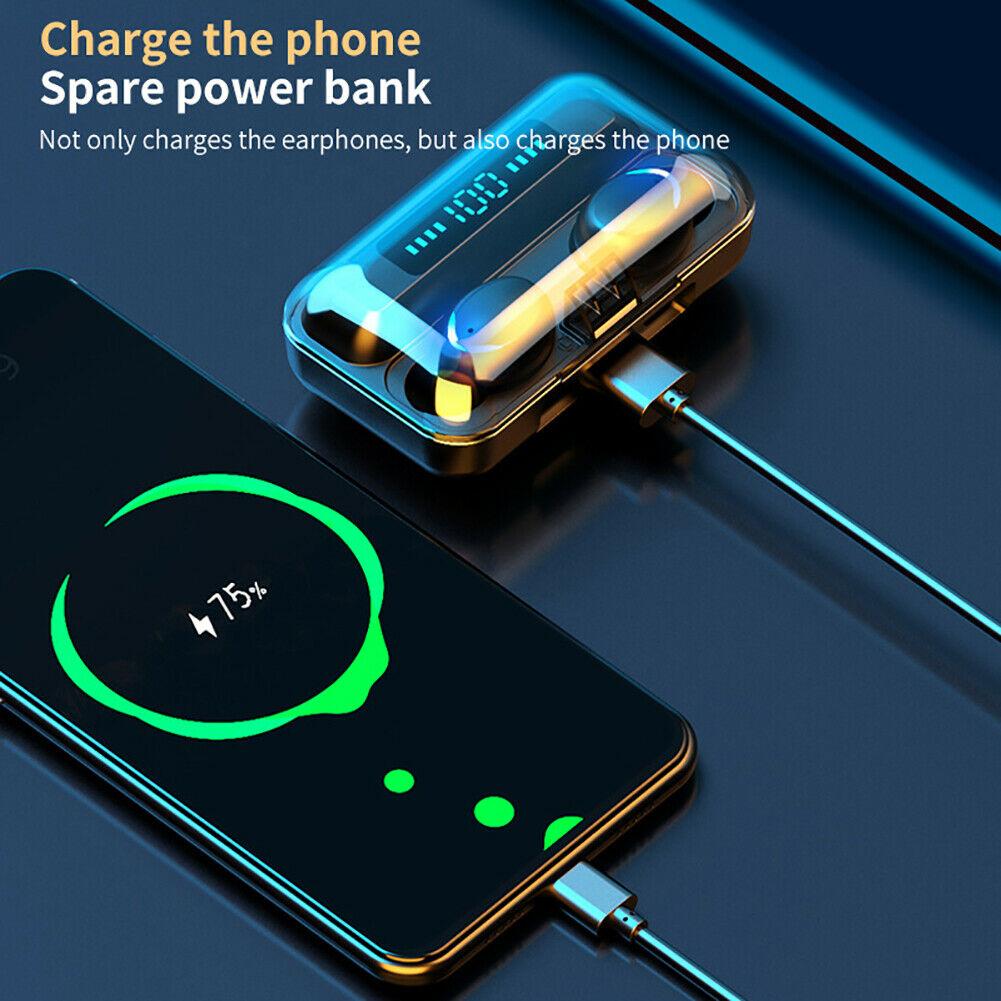 SMAXPRO™ Waterproof HD Bluetooth Earbuds: Charging Case & Mic (iOS/Android Wireless Earphones) bluetooth earbuds SMAXPRO™ 