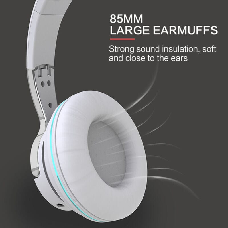 SMAXPro™ Bluetooth Headphones: LED Over Ear Headset, Stereo Bass, Noise Cancel headphones SMAXPro™ 