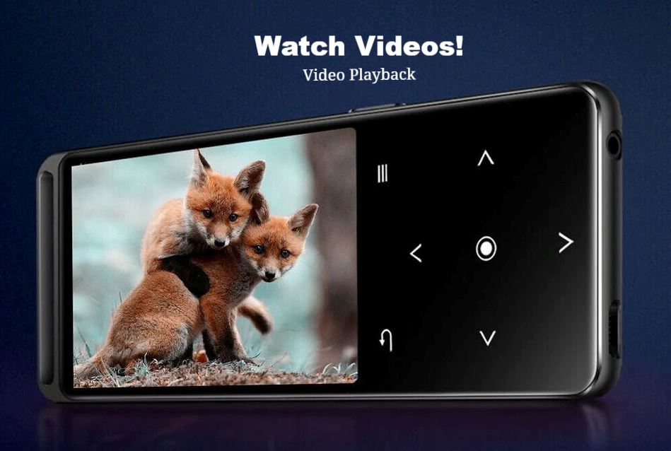 SMAXPro™ Bluetooth MP3/Video Player + Voice Recorder: 64gb, FM Radio, HiFi Sound mp3 player SMAXPro™ 