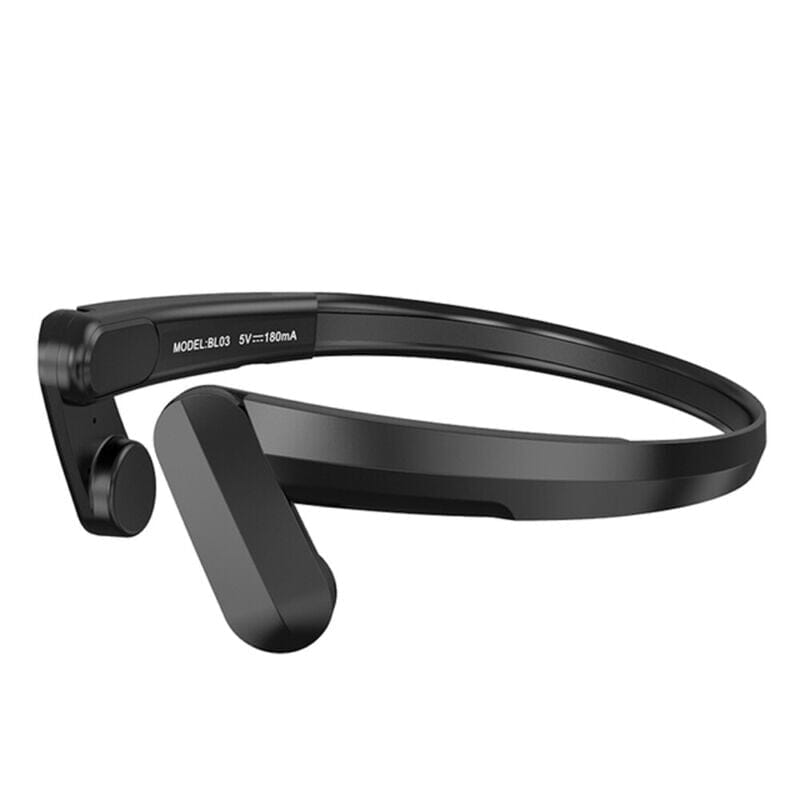 SMAXPro™ Bone Conduction Bluetooth Headphones: Wireless Open-Ear Mic Headset headphones SMAXPro™ Black 