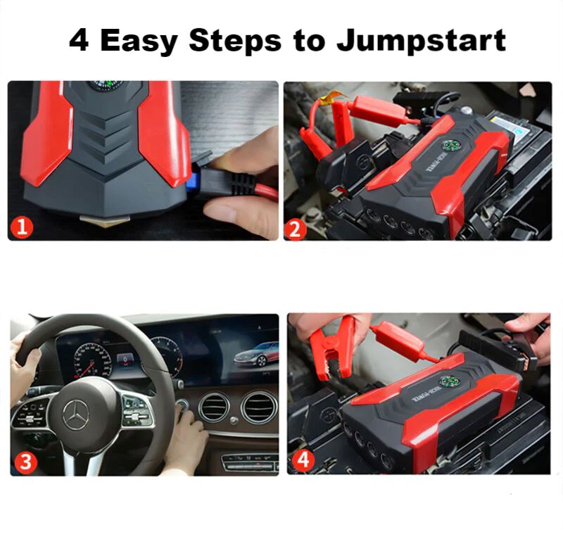 SMAXPro™ Car Jump Starter: 99800mAh Power Bank, Booster, Battery Charger Car Jump Starter SMAXPro™ 
