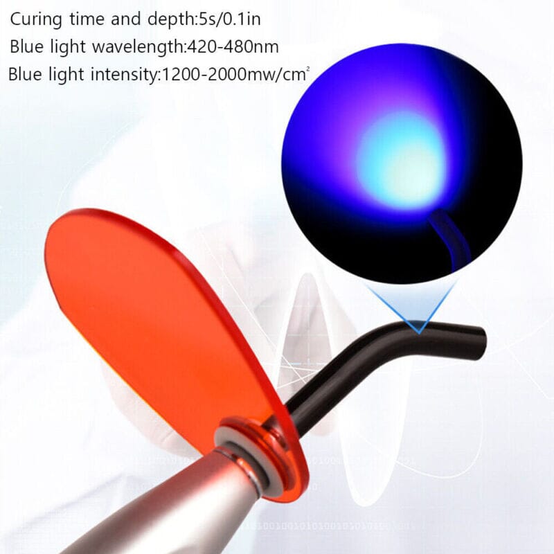 SMAXPro™ Dental LED Curing Light: 2000mw 5W Lamp, Resin Cure Tool dental curing light SMAXPro™ 