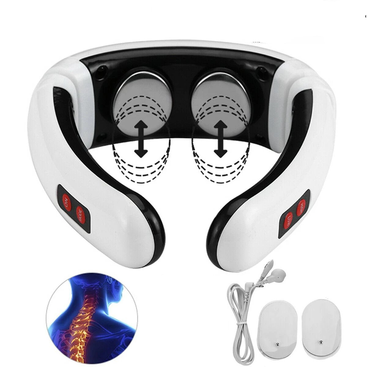 SMAXPRO™ Magnetic Pulse Cervical Neck Massager | Eastern Magnetic Therapy