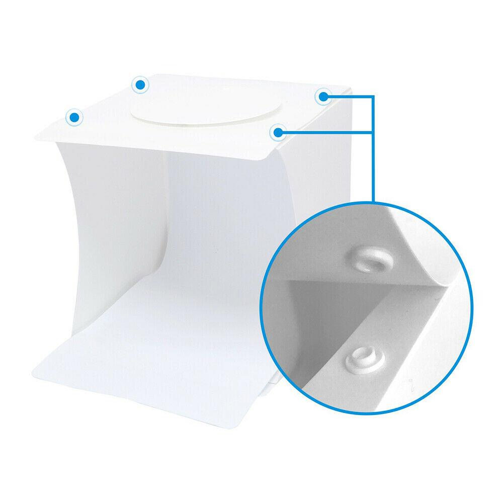 SMAXPRO™ Mini LED Light Room Tent: Foldable Photo Studio Box Cube w/ 6 Backdrops Photo Light Box SMAXPRO™ 