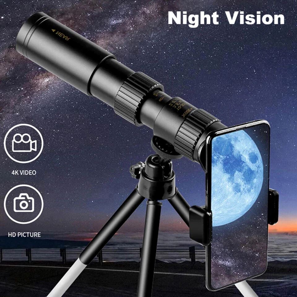 SMAXPro™ HD Mobile Telescope: 10-300X40mm Zoom, Tripod, Monocular, Military telescope SMAXPro™ 
