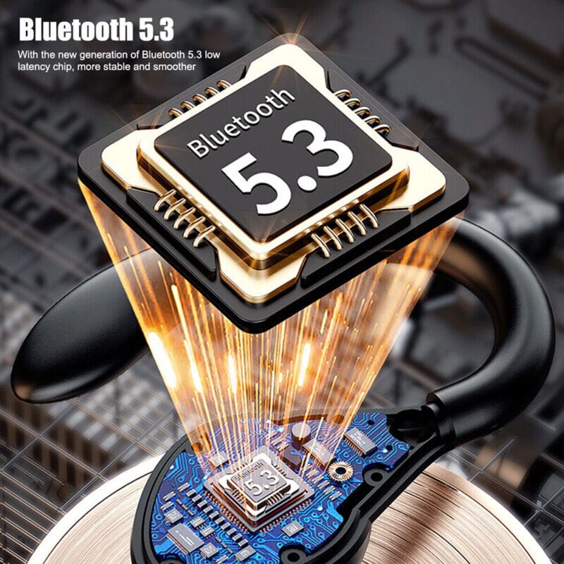 SMAXPro™ Hook Bluetooth 5.3 Earbuds: TWS Mic Headset 5.3 Ear Hooks bluetooth earbuds SMAXPro™ 