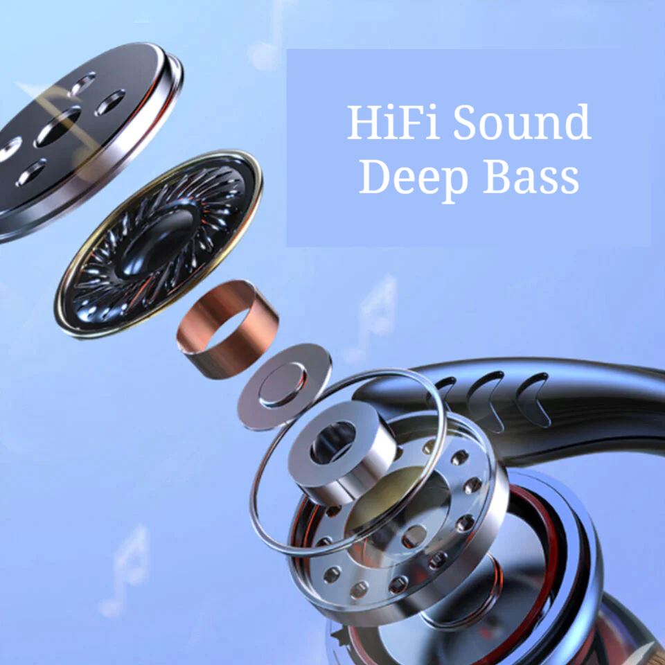 SMAXPro™ Hook Bluetooth Earbuds: HiFi, Headset w/ Mic, Sport Earphones SMAXPro™ 