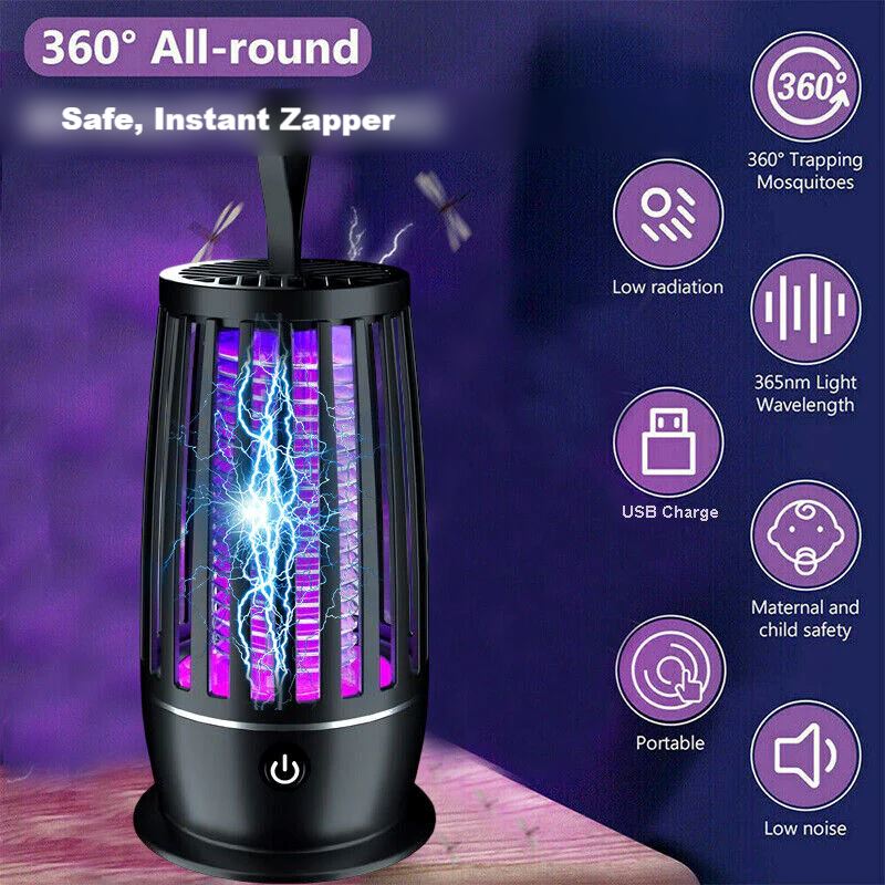 SMAXPro™ LED Rechargeable Mosquito Killer: Electric Bug Zapper Lamp solar led SMAXPro™ 