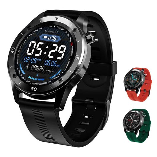 SMAXPRO LIVE™ Men's Smartwatch: Fitness Tracker, Blood/Heart Monitor, Phone Sync smartwatch SMAXPRO™ LIVE Black 