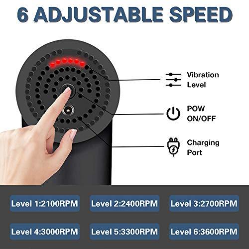 SMAXPRO™ Deep Tissue Massage Gun - Handheld Rechargeable Percussion Massager - 6 Speeds, 4 Heads massage gun SMAXPRO™ 